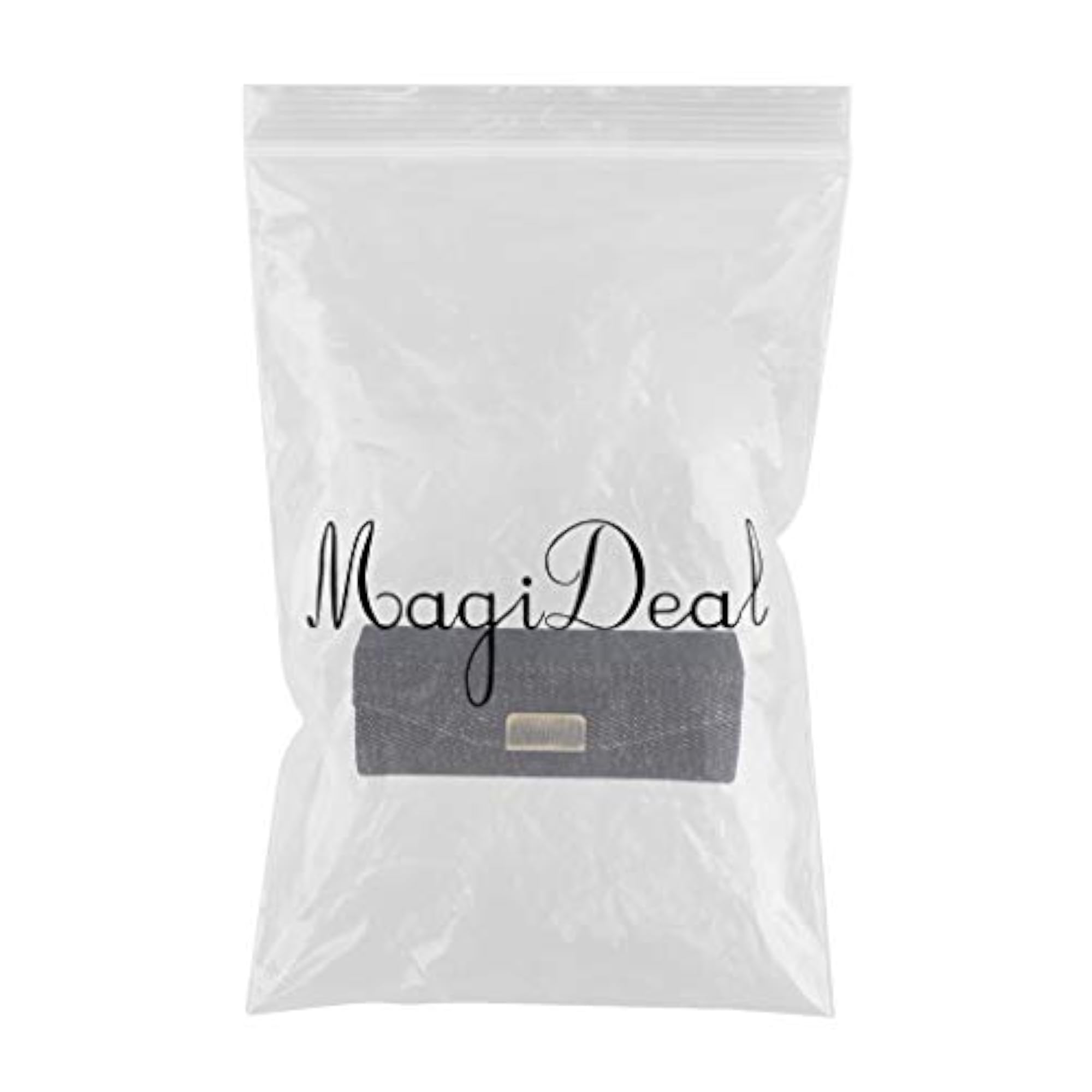 Denim Lip Gloss Holder Lipstick Storage Case with Mirror, Purplish Blue