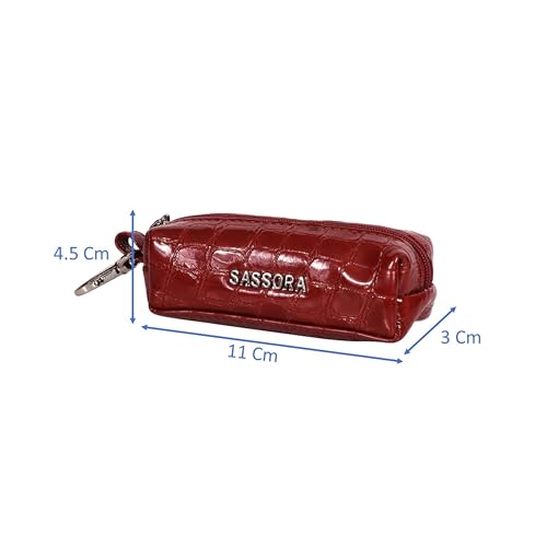 Image of Sassora Premium Leather Key Pouch For Car & Other Keys