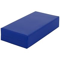Stufen-Lagerungskissen 50x25x15cm Ether-Schaum Mit Kunstlederbezug - Ergonomisches Keilkissen Grün