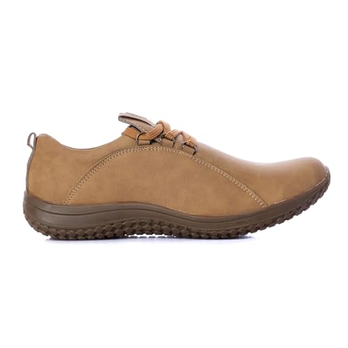 Image of Khadim's Olive Outdoor Casual Sneakers for Men
