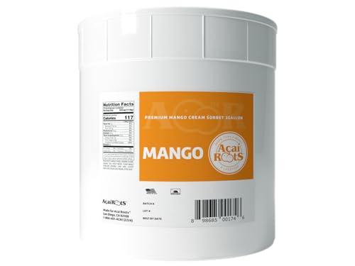 Image of Acai Roots Mango Cream Sorbet, 3 Gallon - 1 each.