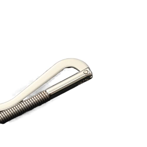 Leadigol 5PCS Spring Money Clip,Stainless Steel Money Cash Clip Metal Money Clip Portable Clamp Holder3