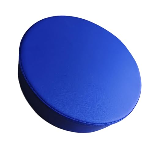 Amagogo Barstool Replacement Bar Stool Comfortable Easy to Install Round Seat Top Seat Cushion for Meeting Room Gaming Salon Counter, Blue