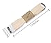 WitnyStore Coconut Grater - Vintage Kitchen Tool - Thai Traditional Style Multipurpose Easy to Use Portable Wooden Hand Held Scraper and Shredder for Fresh or Baby Coconut Meat - 7 x 1.5 x 0.5 inches