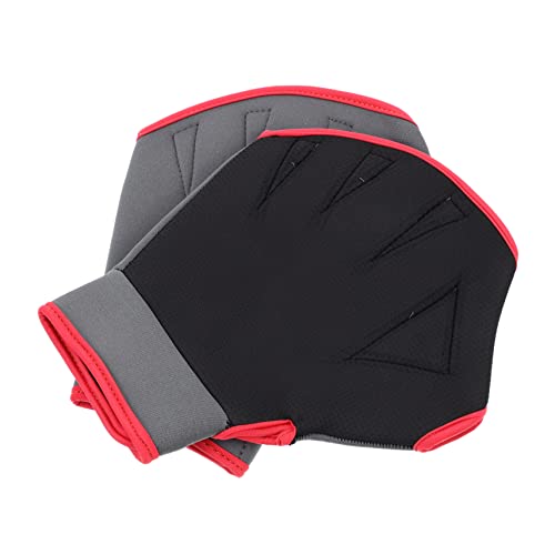 Homoyoyo 1pair Swim Gloves for Unisex Water Hand Protectors Breathable Swimming Mitts for Swimming Surfing and Water Sports Activities