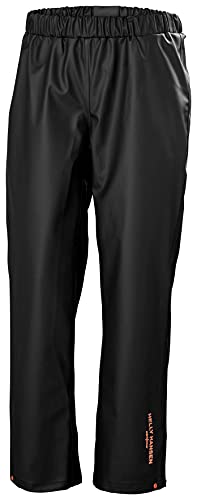 Helly-Hansen Workwear Luna/Gale Regenhose für Damen, wasserdichte Hose für Arbeit, Golf, Angeln, 990 Schwarz, X-Groß