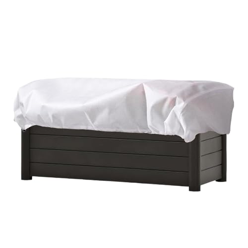 Cubierta De Protección De Congelación De Planta De Invierno Rectangular, Ampliamente Aplicable, 150x40x45cm, Envoltura De Protección De Congelación, Bolsa De Jardín Transpirable, Fácil De Operar, Para