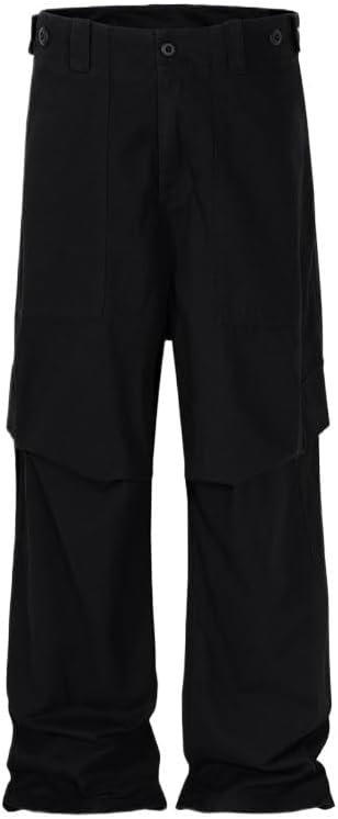 Washed and Worn-Out Workwear Pants, Unisex Casual Pants aor Men and Women