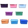 Tupperware Keep Tab Plastic Container Set, 500Ml, Set of 4, Multicolor (You may get any 4 colour)