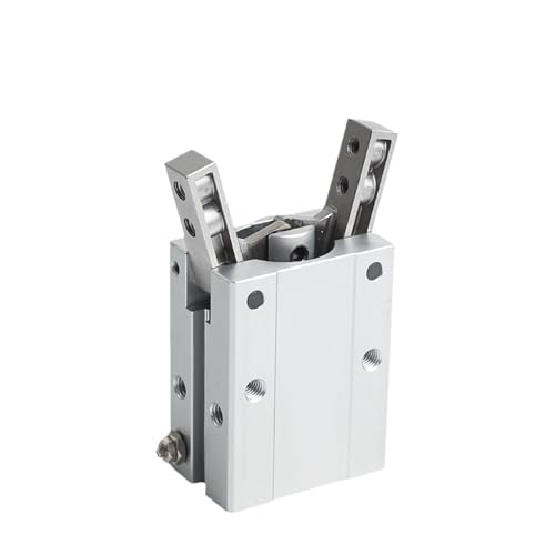 Pinza neumática angular paralela HFY6 HFY10 HFY16 con cilindro de dedo de simple efecto HFTY 2