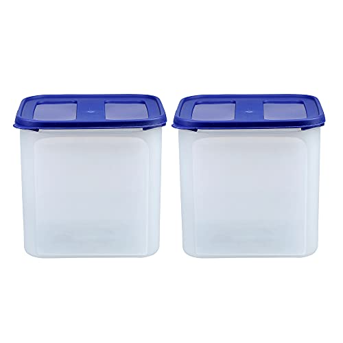 Image of Cutting EDGE 2X Series 4.5L Airtight Modular Container, Set of 2 (Dark Blue)