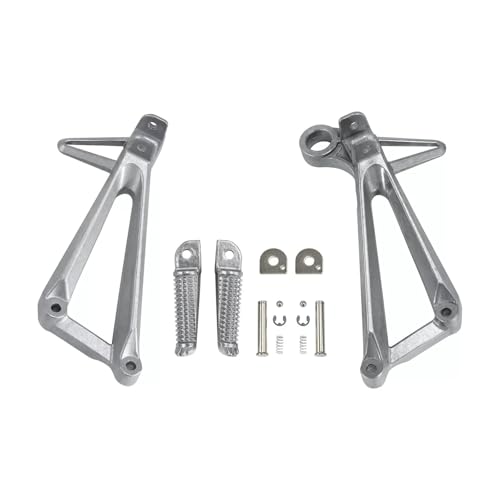 Repose-pieds arrière moto en alu robuste pour passager de YZF-R3 et MT03
