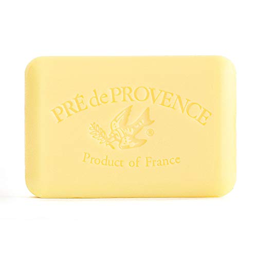 Pre de Provence Artisanal French Soap Bar Enriched with Shea Butter, Freesia, 250 Gram