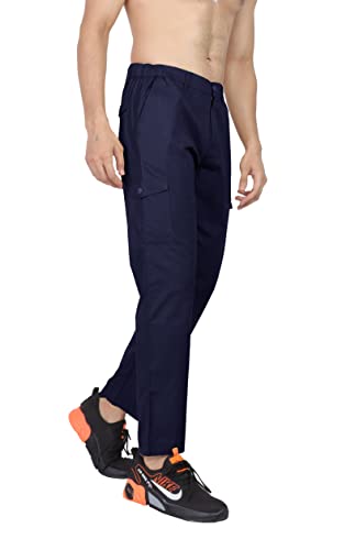 Image of Big Button Mens Regular Fit Casual Cotton Cargo Pant