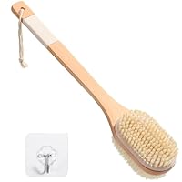 Rückenbürste Trockenbürste, Lymphdrainage Körperbürste Duschbürste Massagebürste, Dry Brushing Body Brush Rückenbürste Dusche Body Scrubber
