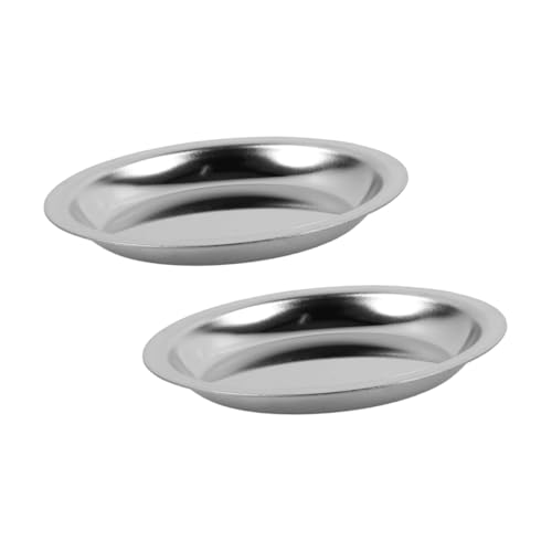 BRIGHTFUFU 304 Stainless Steel Tea Bag Tray Coaster Robust Drip-Free Elegant Versatile for Tea Party Kitchen Use