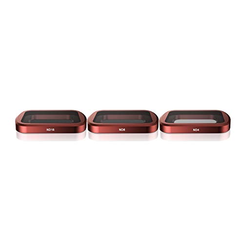 Skyreat Camera Lens ND Filters Set 3 Pack-(ND4, ND8, ND16) Compatible with DJI Osmo Pocket Gimbal Camera
