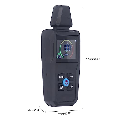 Medidor EMF Detector de Campo Electromagnético con Alarma Sonora y Luz miniatura 6