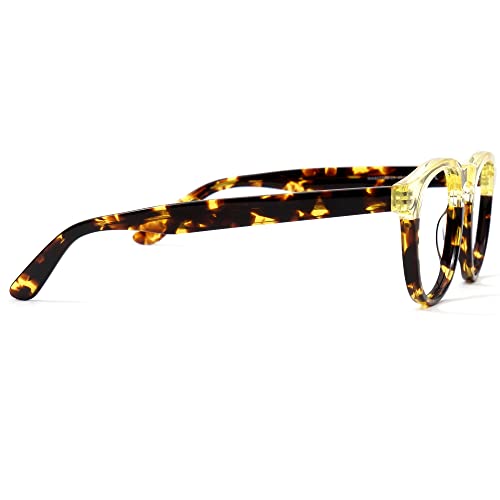 Image of Zeelool Vintage Round Blue Light Blocking Glasses for Women Bess WA807246