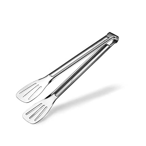 Pinzas de Cocina Pinzas de Acero Inoxidable, para Servir Buffet, pastelería, Barbacoa, tamaño: 29 * 4,8 cm, seguras y duraderas
