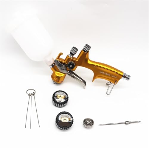 Kit spruzzatore di vernice ad aria per auto con ugelli multipli, soluzione professionale per verniciatura automatica per finiture lisce