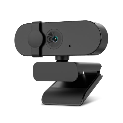 10 Laptop Setup Essentials 35 ANT Iris Lite HD 720P Webcam with Microphone, 30FPS USB Plug & Pl...