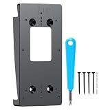 Doorbell Vinyl Siding Mount Compatible with Most Video Doorbell for Corner Mounting Wedge Kit (4' Standard Vinyl Siding Only)