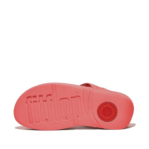 Image of FitFlop Womens Lulu Leather Toe Post Sandals
