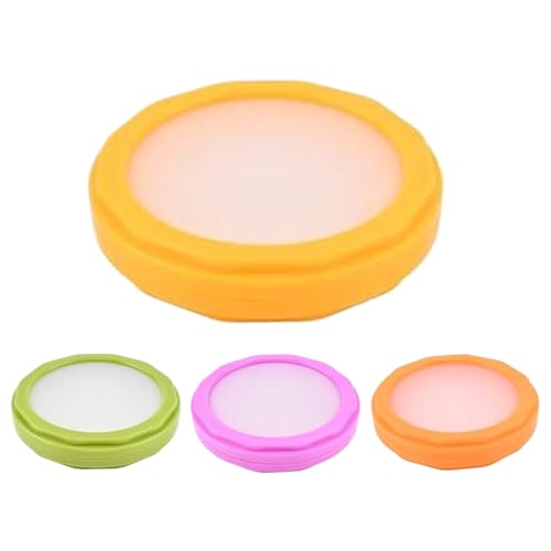 Caja de frutas hermética, soporte reutilizable para productos, 4 sellos frescos de varios tamaños, juego de almacenamiento de alimentos de silicona, organizador de cocina con tapas, recipientes de