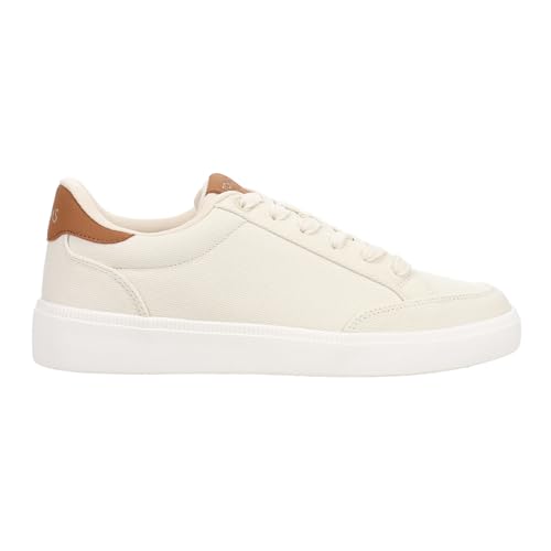 TOMS Mens Trvl Lite Rio Twill Lace Up Sneakers Shoes Casual - White