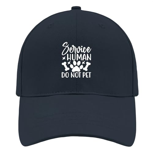 Service Human Do Not Pet Golf Hat Cycling Cap for Son Navy