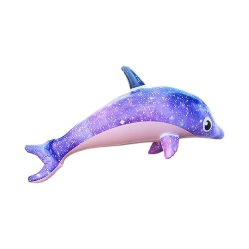 Delfín Inflable de la Piscina, De Playa Animal - Juguetes Acuáticos de Verano | para Niños Niñas Preescolares Vacaciones Centro Vacaciones Parque Guardería Hotel Camping Jardín Lago