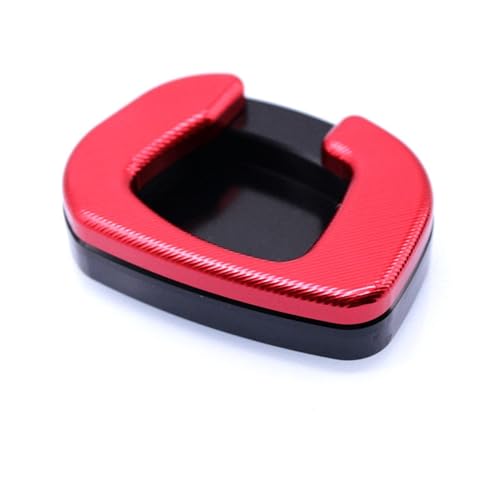 Ständerverlängerungspad Für Für Tuono Für RSV4 RR RF Ständer Fuß Seitenständer Seite Stehen Verlängerung Pad Unterstützung Platte Enlarger Motorradstände(Rot)