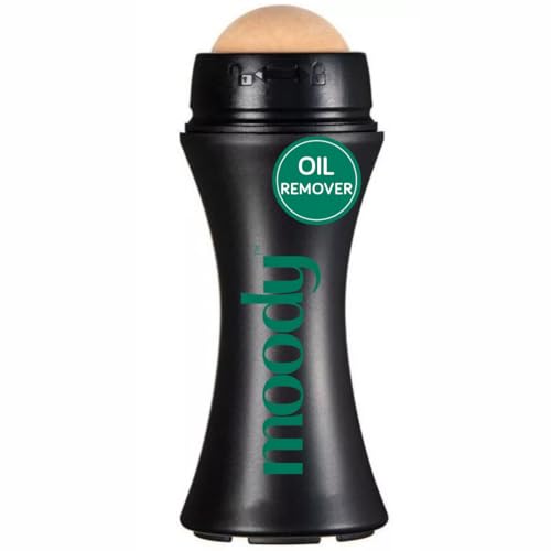 Moody Instamatte Mattifying Oil-Absorbing Volcanic Roller, Reusable Facial Skincare Tool Oil Control Roller for Oily Skin Care, Mattifying Face Roller - Image 2
