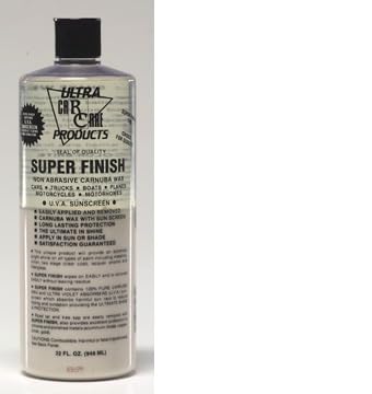 Super Finish Wax Ultra Car Care 950ml botella miniatura 2