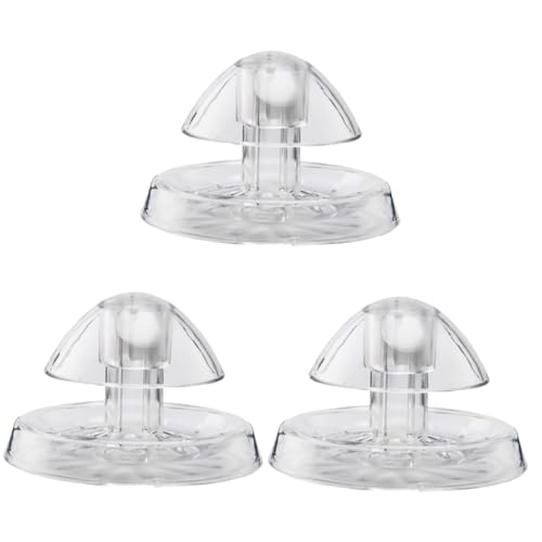 Toddmomy 3 Piezas Caracoles de Herramienta Transparente para Peceras Efectiva de Caracoles de Peces para Estanques