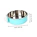 Happyyami Cat Elevated Food Bowl Tilted Dog Bowl Easy to Clean Removable Pet Cage
