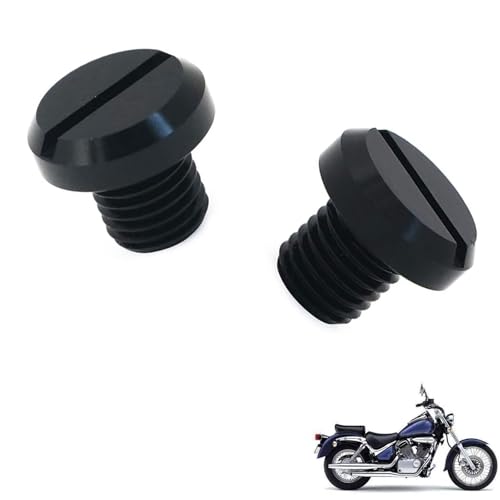 generisch 2PCS motorrad spiegel stopfen kompatibel mit Suzuki Intruder VL 125,Motorcycle rearview mirror blind plug tuning zubehör