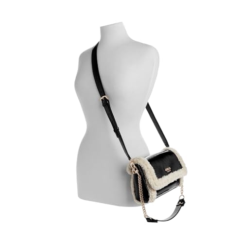 Image of GUESS Womens Davika Flap Shoulder Bag | Flap