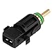 2pin Car Coolant Temperature Switch 13621433077 Compatible with E46 E90 E39 E60 E38 E70 X3 X5 Z4 Plastic Brass Auto Accessories