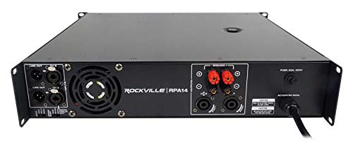 Rockville RPA14 7000W Peak / 2000W Rms 2-Channel Power Amplifier thumb #1