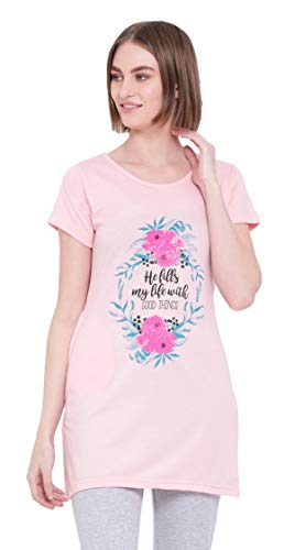 Image of In Love Women's Plus Size Cotton Printed T-Shirt with Pocket - Combo Pack of 2