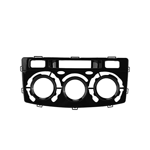 Moldura de painel de áudio estéreo para carro, 2-DIN rádio estéreo para carro Fascia moldura de áudi