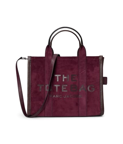 Marc Jacobs The Suede Medium Tote Bag, Dark Plum