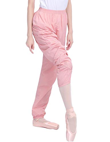 Daydance Pink Dance Pants Ripstop Ballet Warm Up Perspiration Trousers for Women