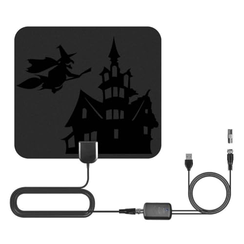 Nsssunnre Antena de TV HDTV para Interiores Antena Digital de RecepcióN de TV Terrestre HD para el Hogar