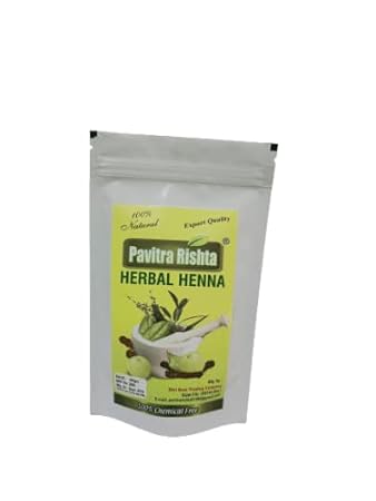 PAVITRA RISHTA 100% pure Natural Herbal Henna Hair Pack 11 Herbs Mix Mehandi Powder (200gm)