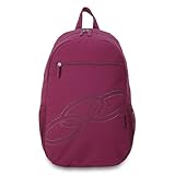 Mochila Olympikus New Basic cor cereja casual escolar