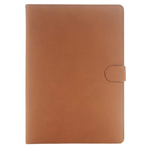 Étui iPad Pro 9,7 pouces en cuir vintage jaune avec support de protection intégré
