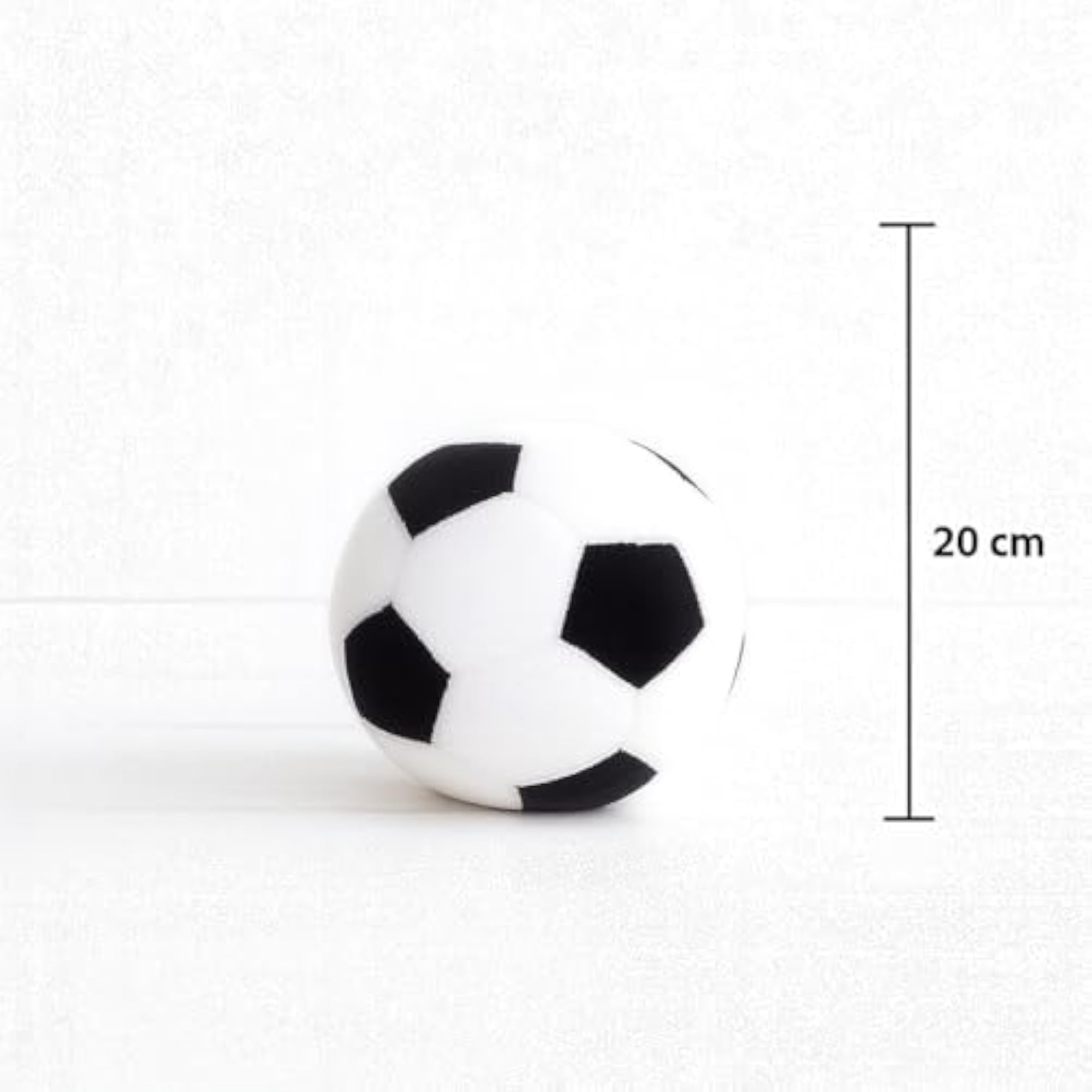 Plush Soccer Ball Pillow, Decorative Round Cushion